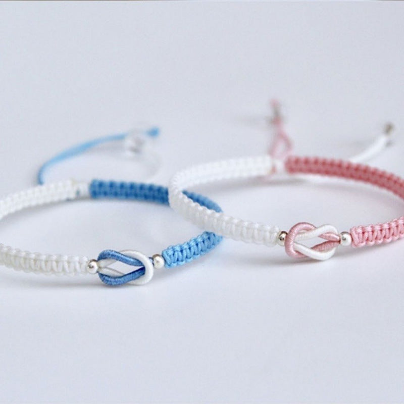Bracciale intessuto a mano