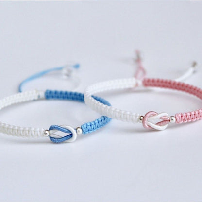 Bracciale intessuto a mano
