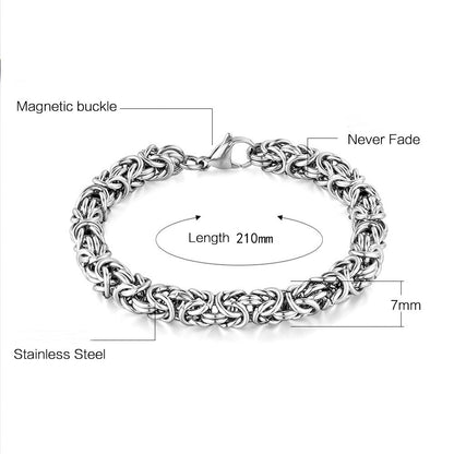 Bracciale titanio personalizzabile da uomo