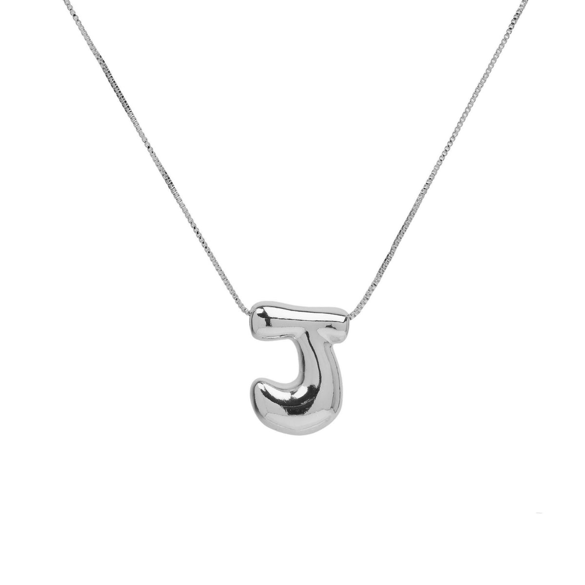 Collana lettera in ottone