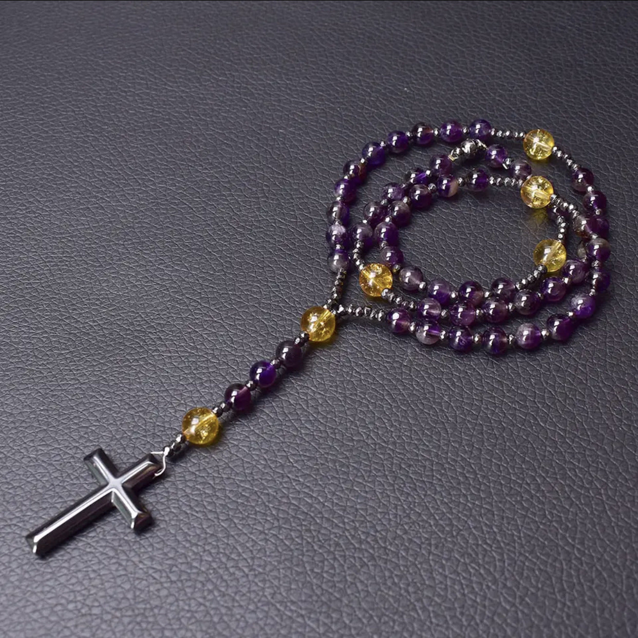 Collana croce religiosa da uomo