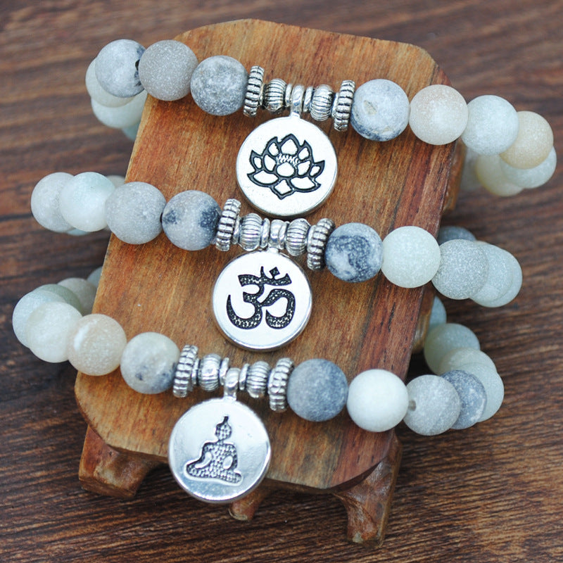 Bracciale perle succulenta
