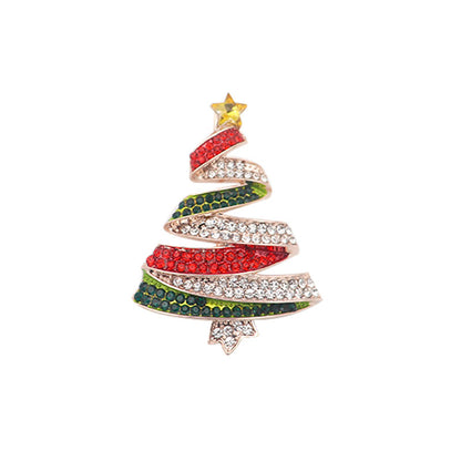 Spilla albero Natale vintage
