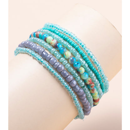 Bracciali boho con perline