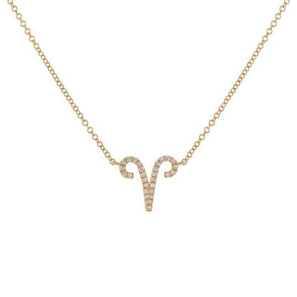 Collana zodiacale con zirconi