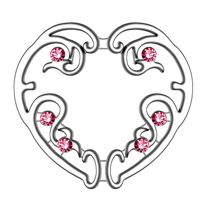 Anello Fiore in Acciaio