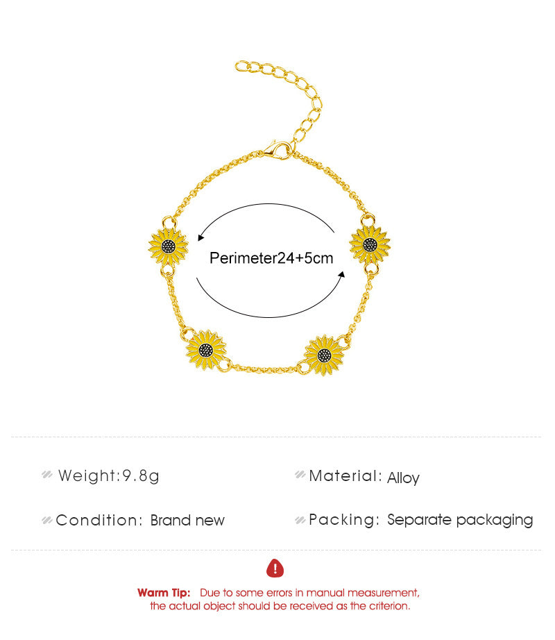 Cavigliera girasole