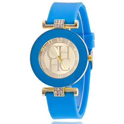 Orologio silicone al quarzo da donna