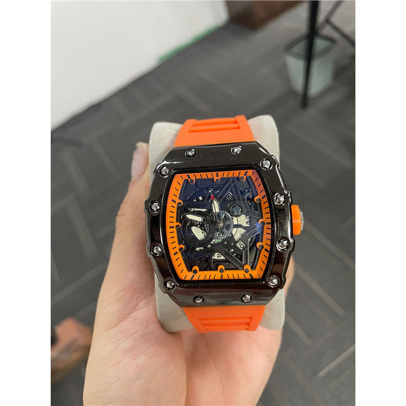 Orologio da uomo con quadrante luminoso