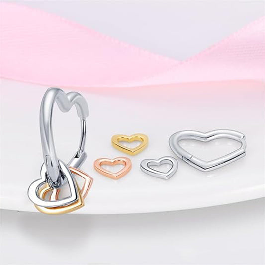 Orecchini cuore giapponese