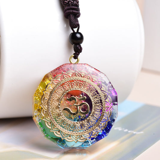 Collana ciondolo geometrico per coppia
