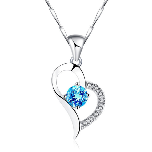 Pendente cuore cristallo