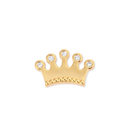 Collana cuore zirconi corta