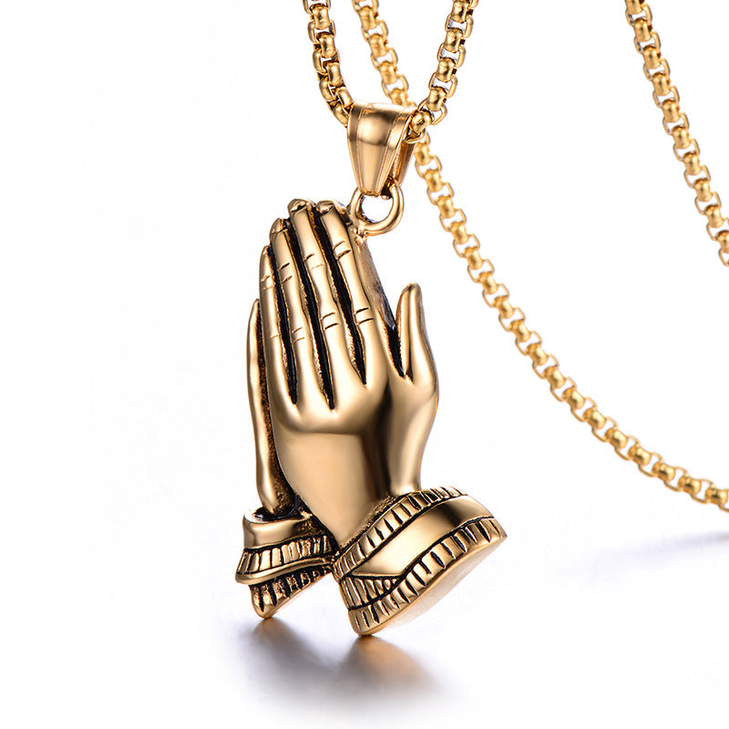 Collana acciaio titanio doppia da uomo