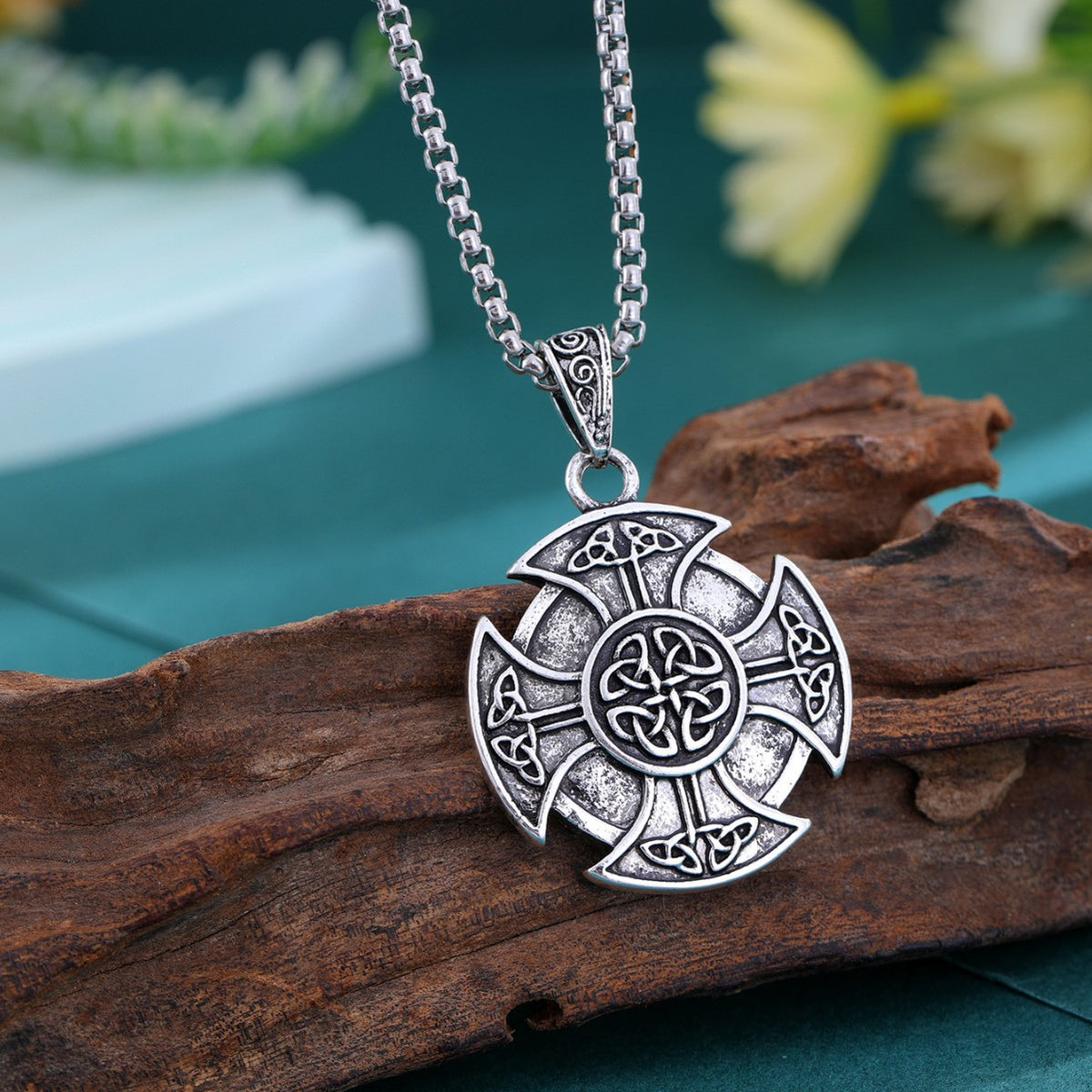 Collana bussola vichingo