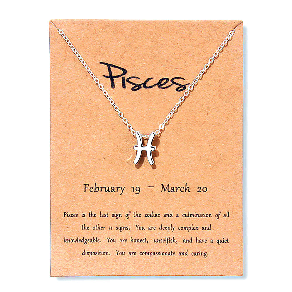 Collana segno zodiacale da donna