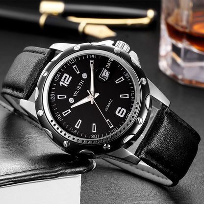 Orologio con calendario da uomo business