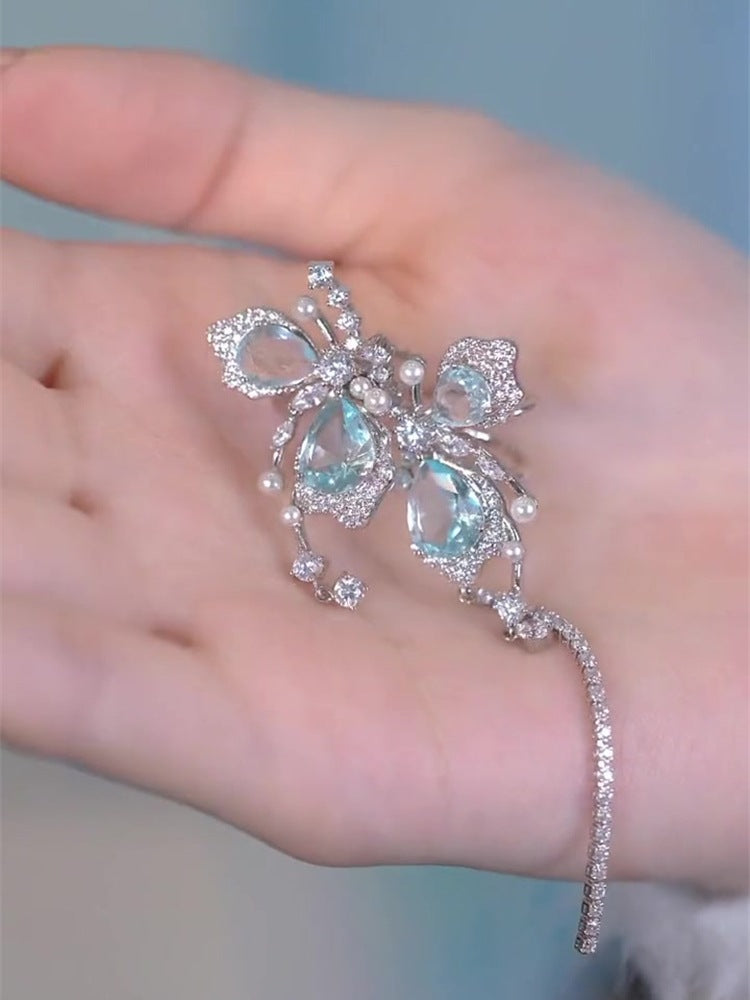 Clip farfalla nappina
