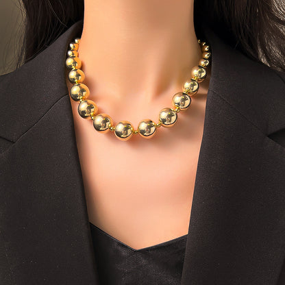 Collana titanio vistosa