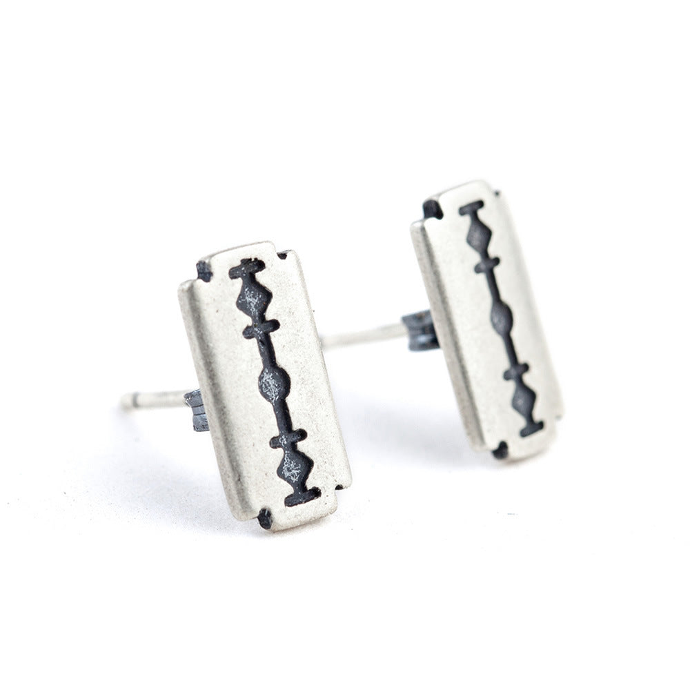 Orecchini argento gotico