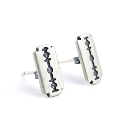 Orecchini argento gotico