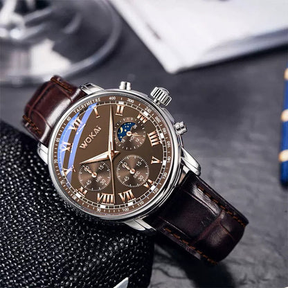 Orologio uomo pelle sport casual