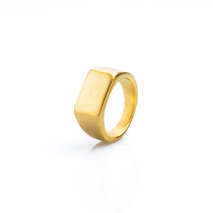Anello titanio sabbiato