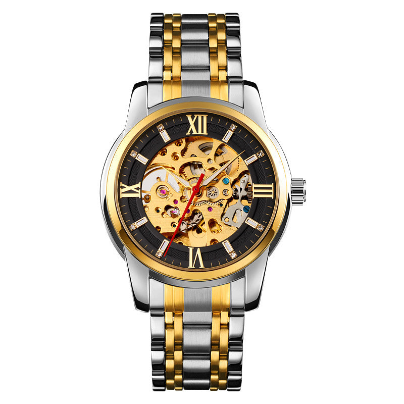 Orologio uomo automatico pelle