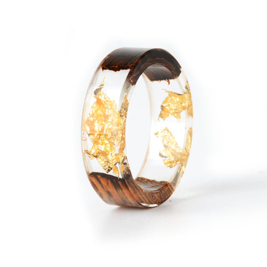 Anello Resina Fiori Secchi