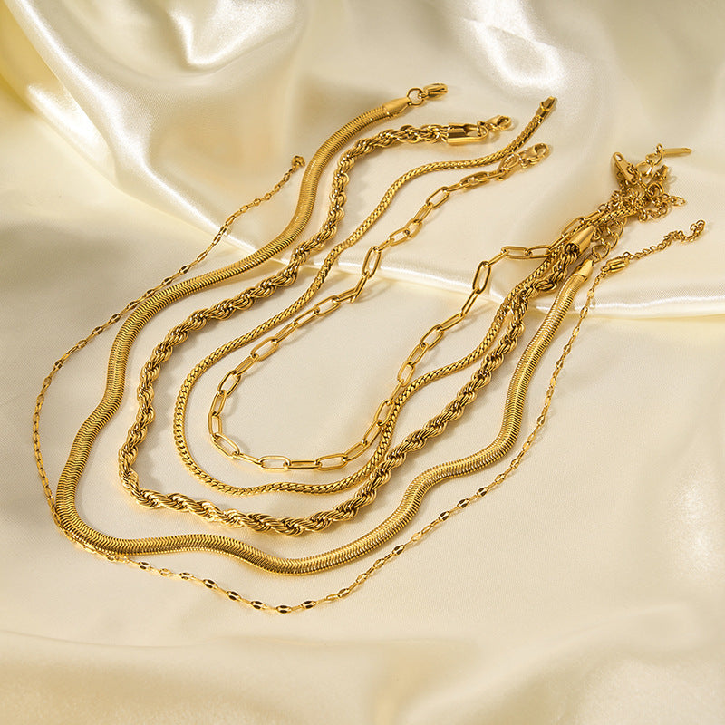 Collana acciaio inox personalizzabile