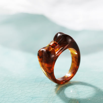 Anello farfalla resina