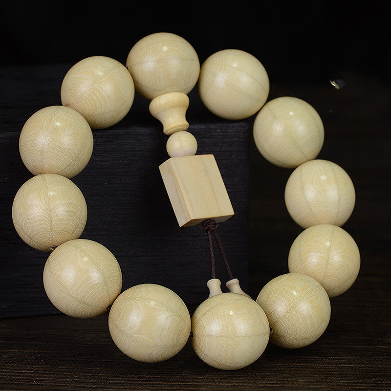 Braccialetto perle Buddha con abelia