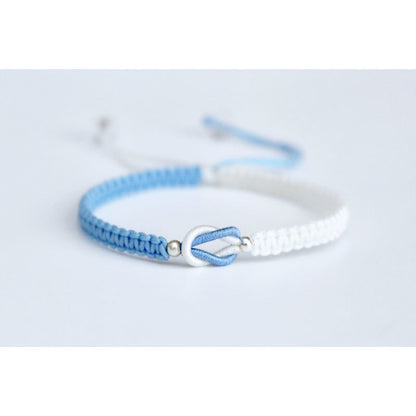Bracciale intessuto a mano