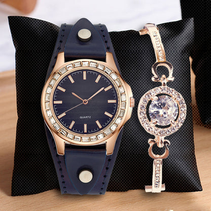 Orologio bracciale con diamanti pavé
