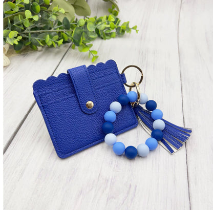 Braccialetto silicone perline