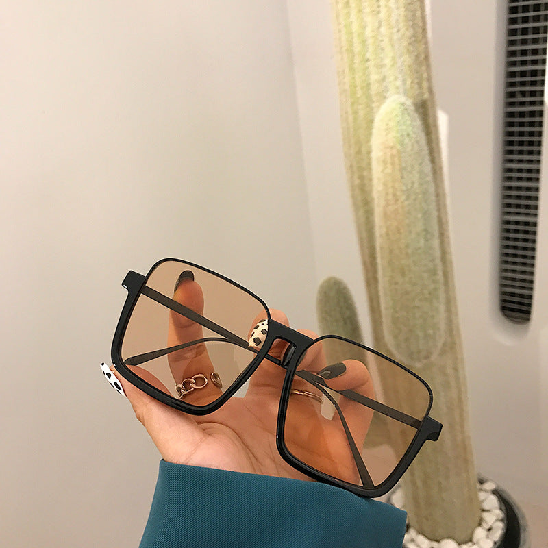 Occhiali da sole quadrati retro