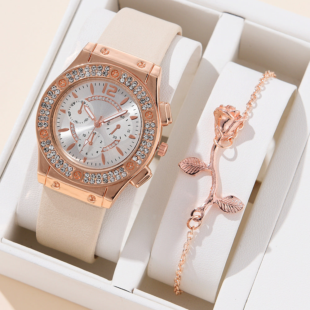 Orologio diamanti stile coreano