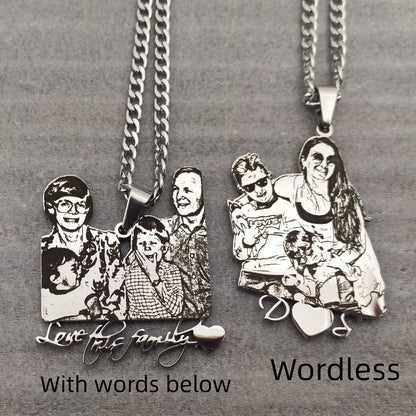 Collana con pendente personalizzabile