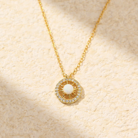 Collana Luna e Sole in opale
