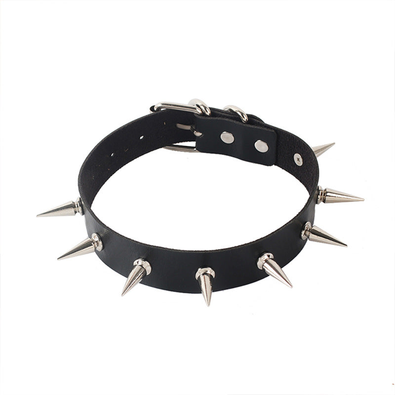 Collana Pelle Geometrica