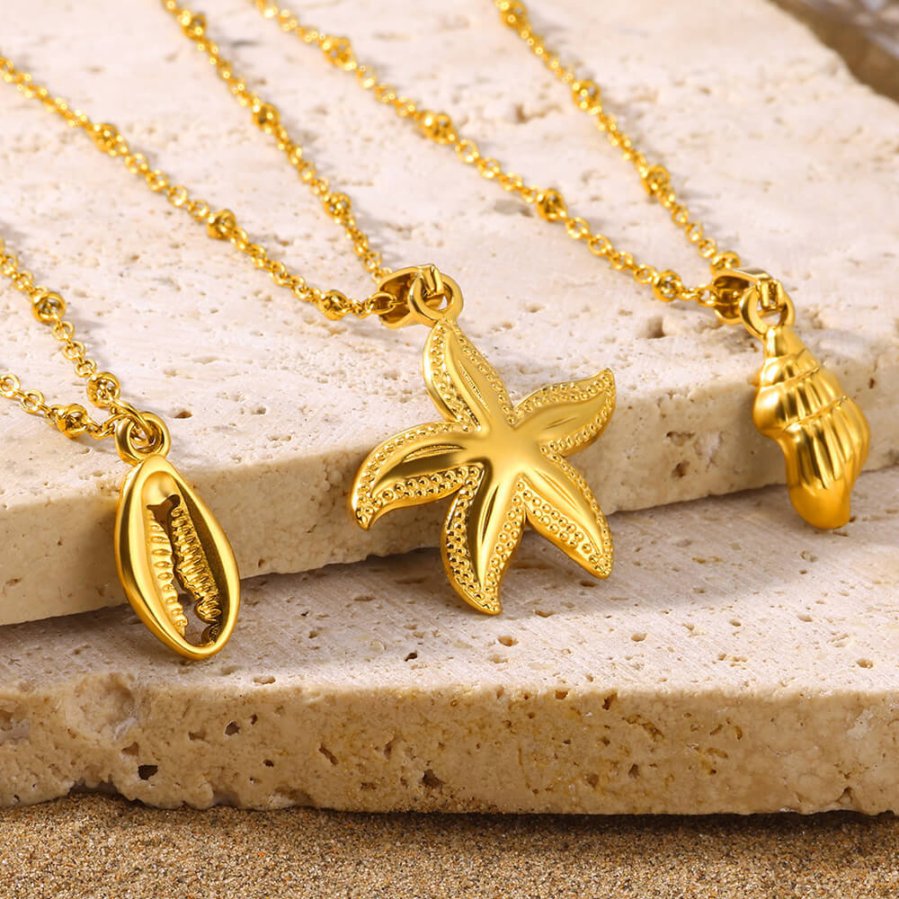 Collana stella marina conchiglia