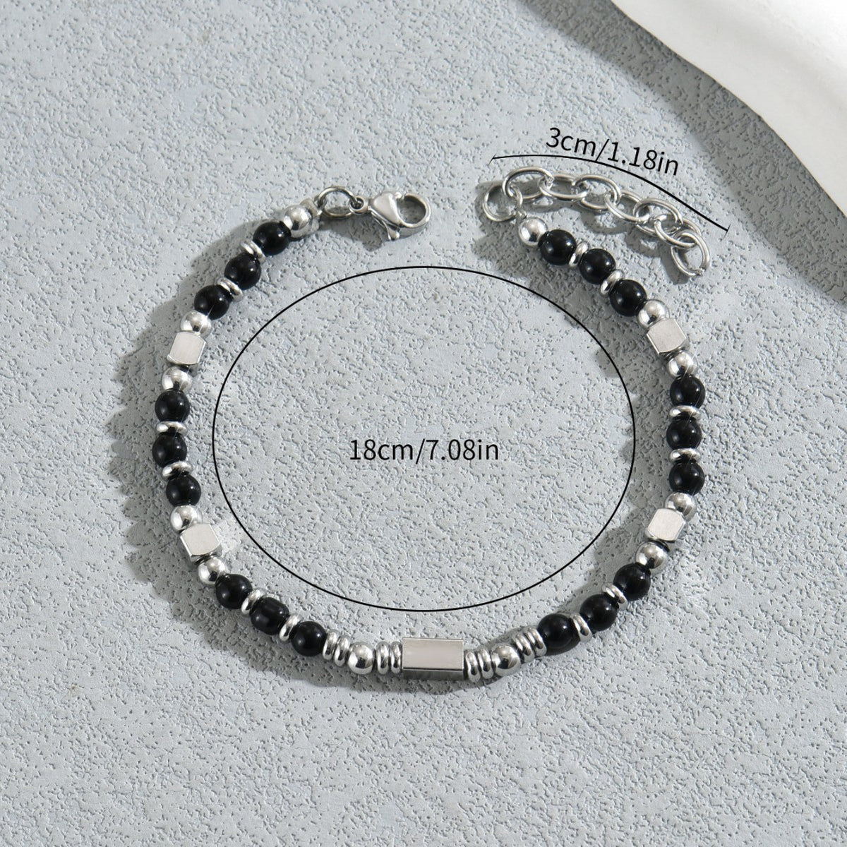 Bracciale pietra naturale retrò