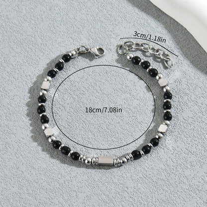 Bracciale pietra naturale retrò