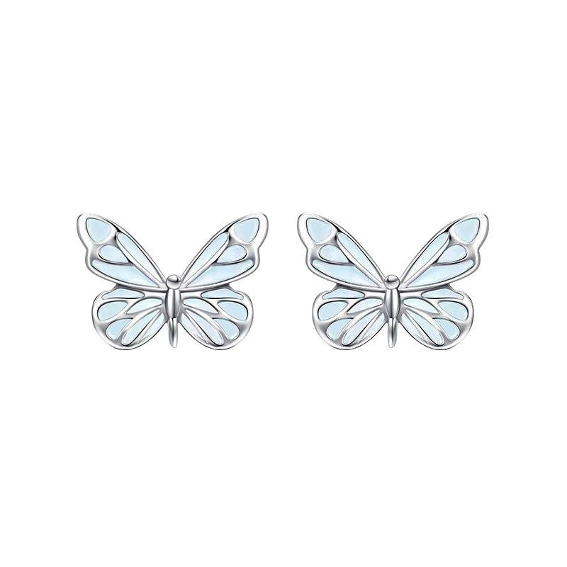 Set farfalla argento 925 luminoso