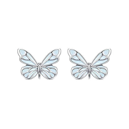 Set farfalla argento 925 luminoso