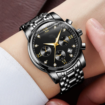 Orologio quarzo impermeabile di coppia