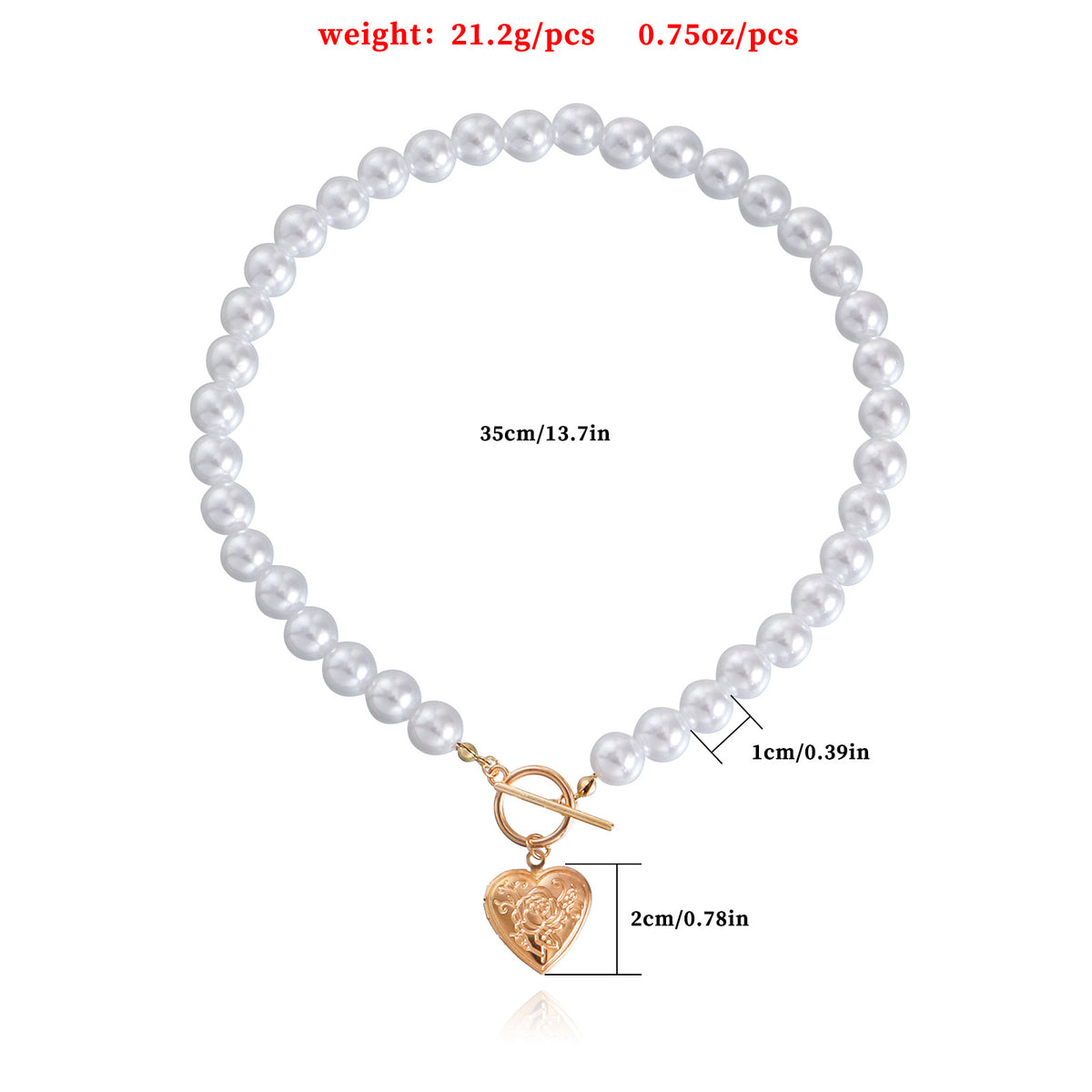 Collana perle barocche da donna