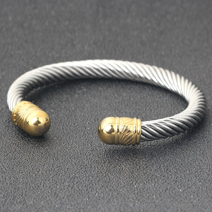 Bracciale cavo regolabile