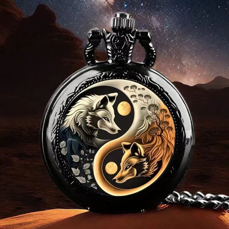 Orologio da tasca pattern colorato