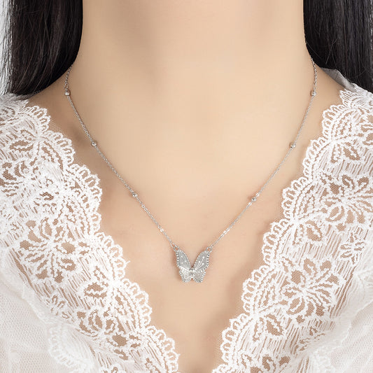 Collana farfalla di nicchia da donna